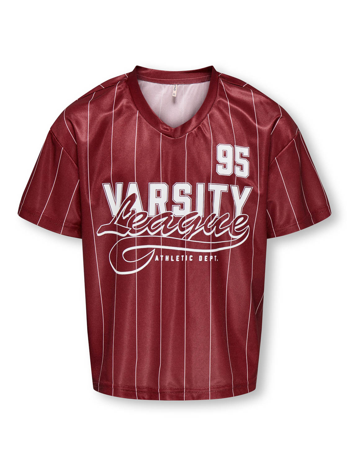 Only Kogjuno S/s V-neck Sporty Tee Jrs