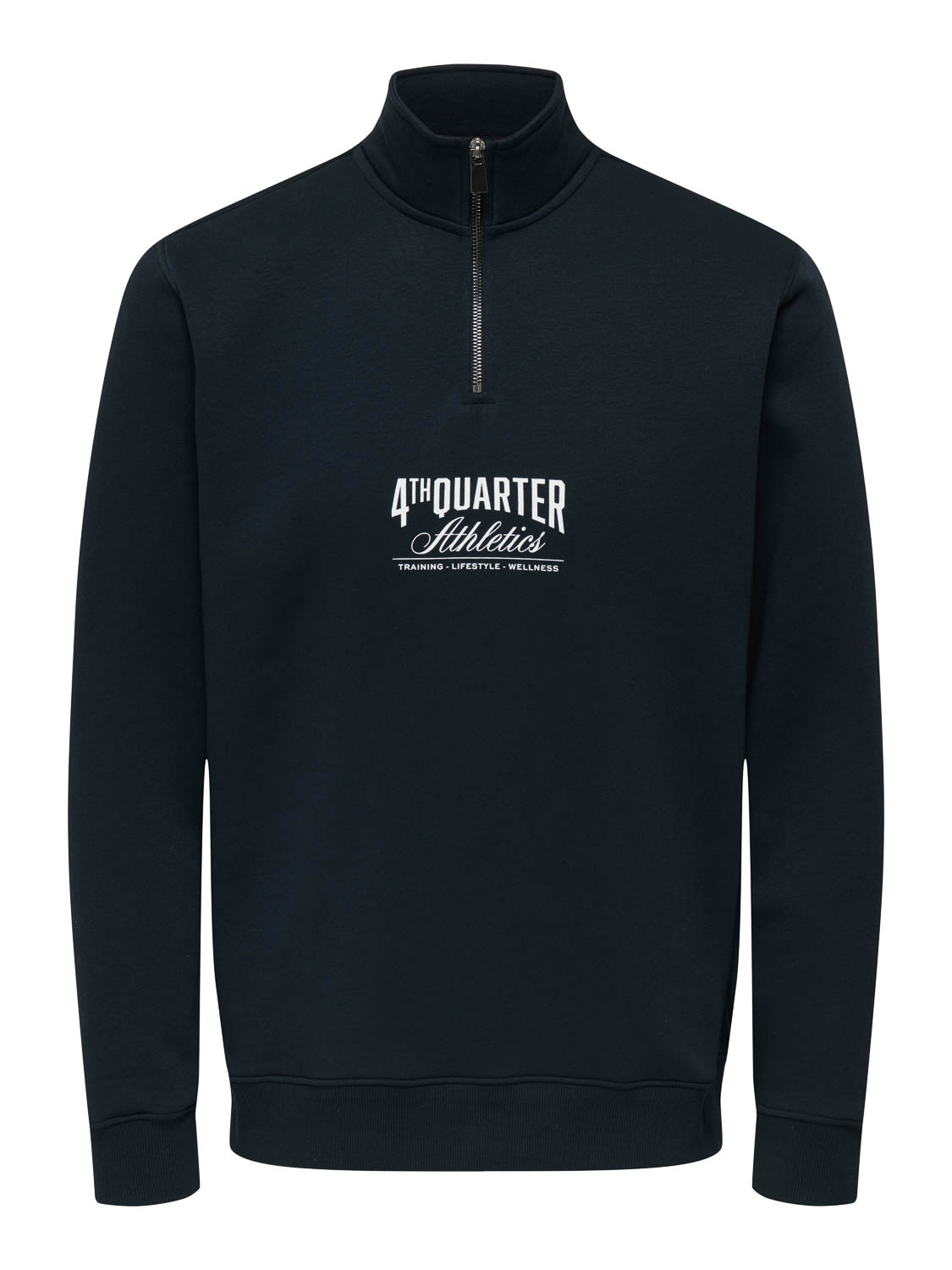 Only and Sons Onsceres Printet Reg Half Zip