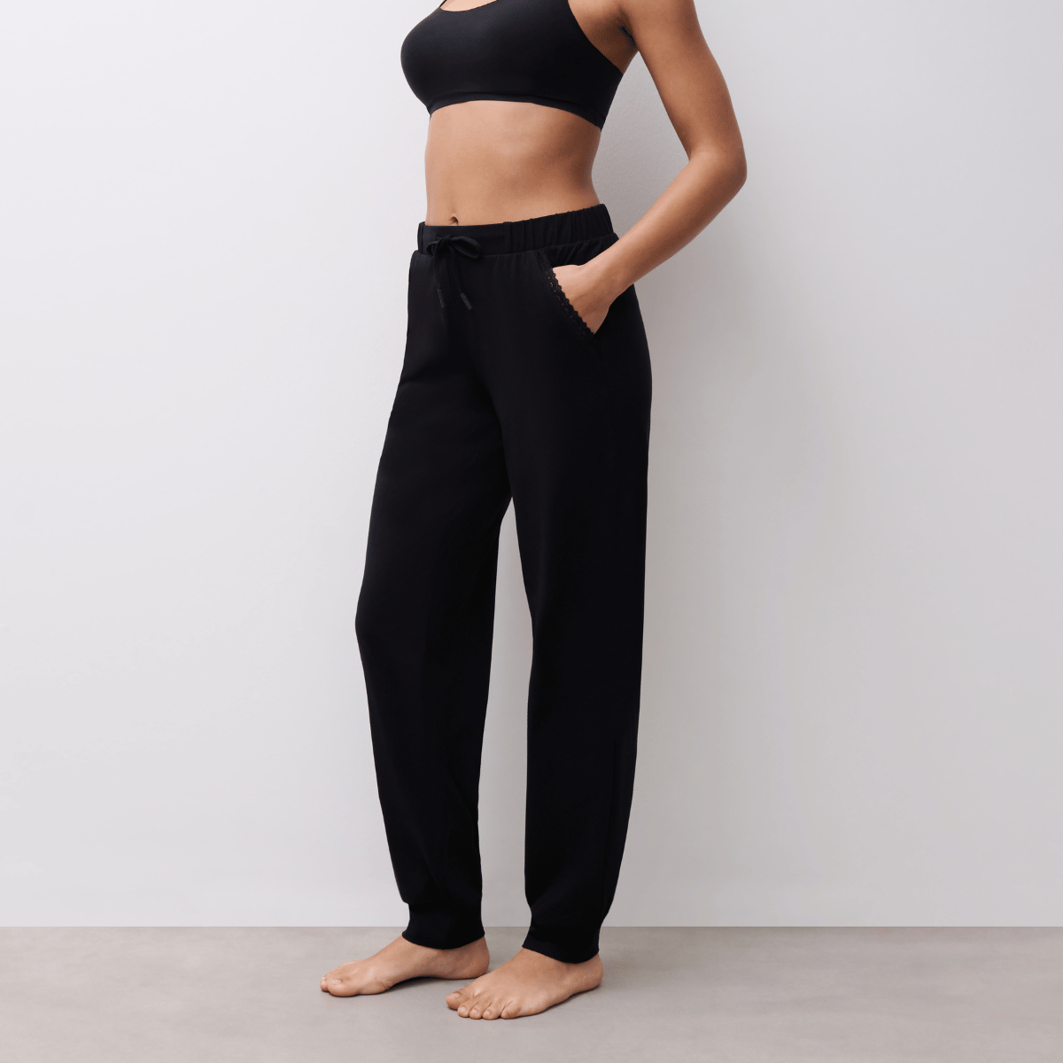 Chantelle Romance pyjamabroek, zwart