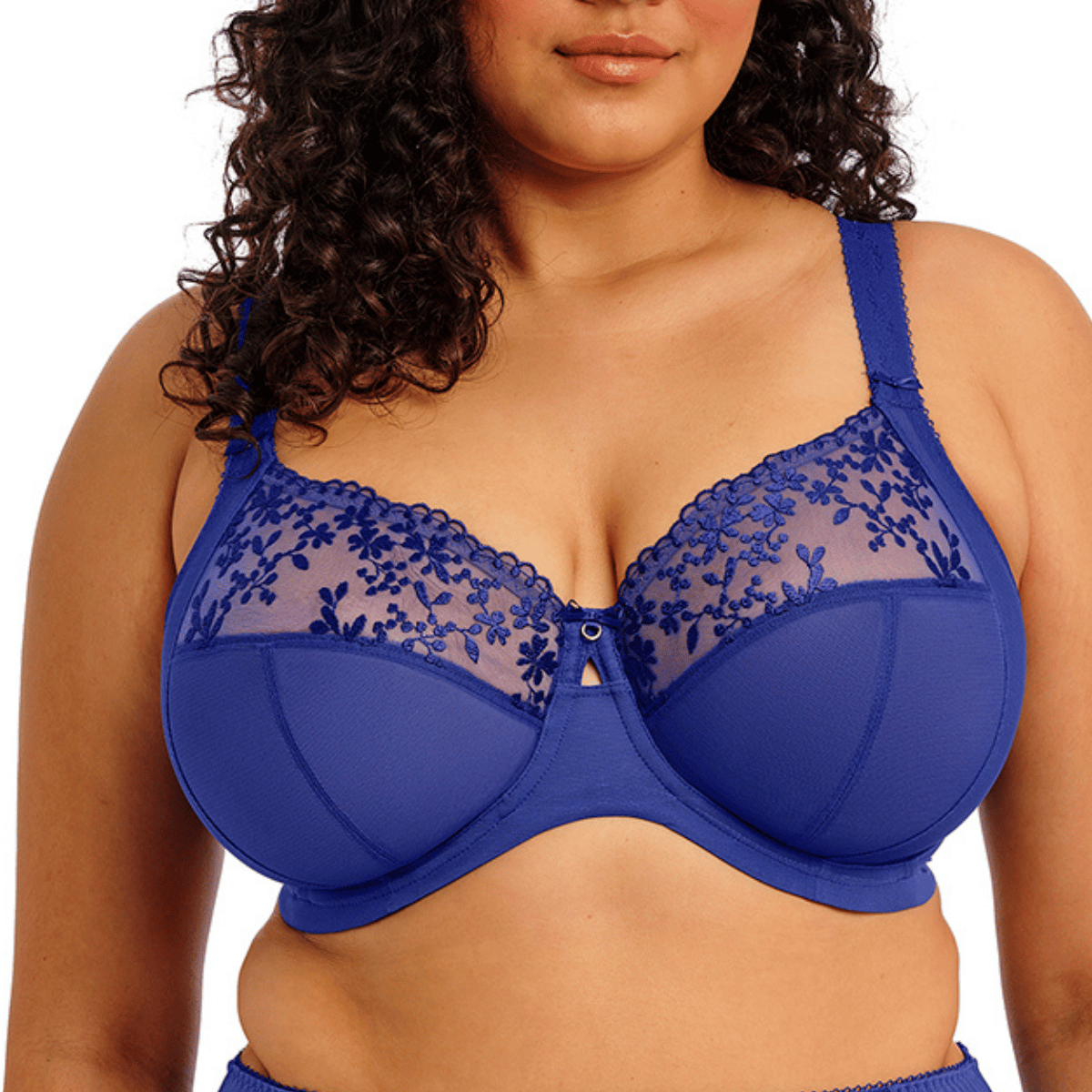 Elomi Zarla BH met beugel, blauw