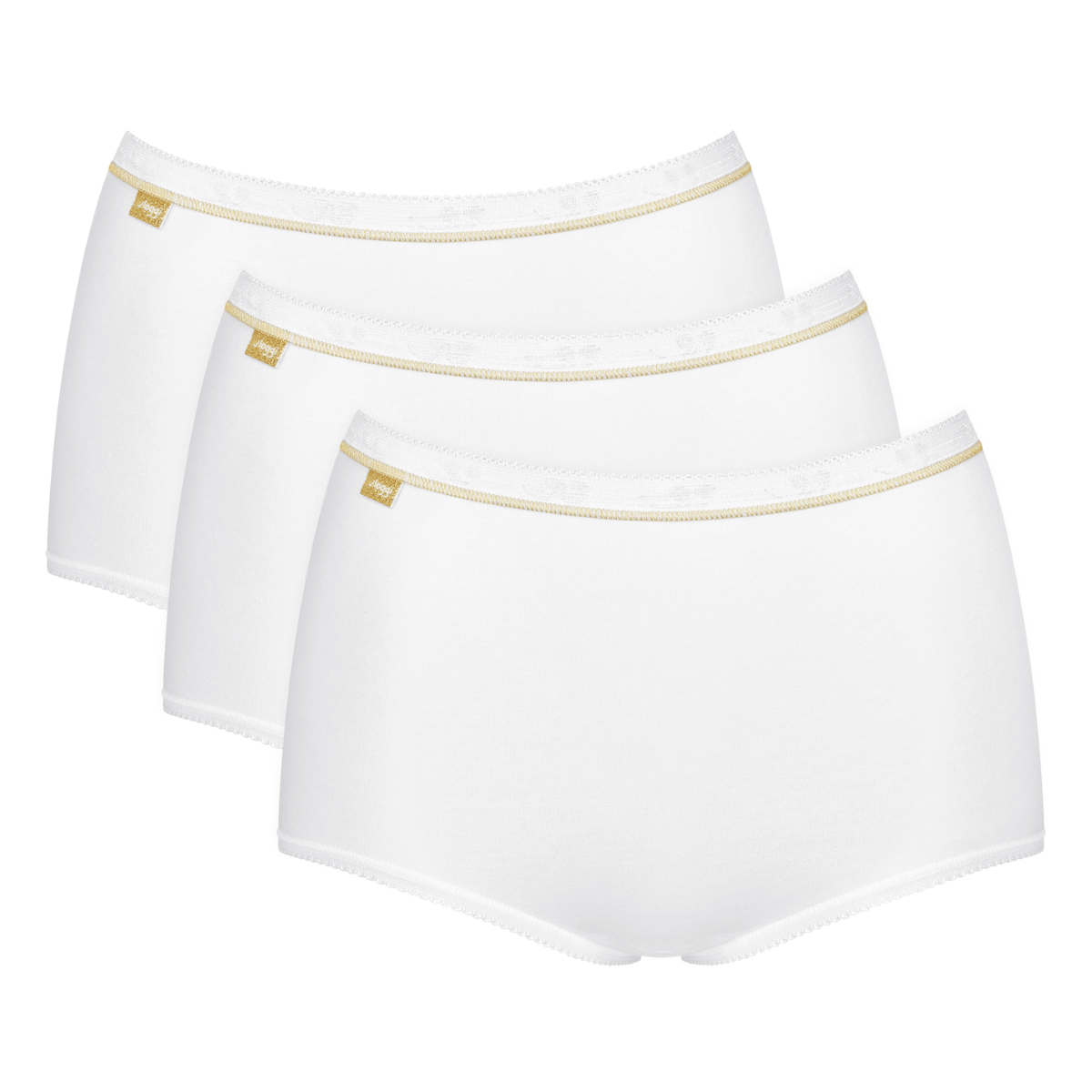 Sloggi Basic Gold H C3P 3-Pack maxi slip, wit