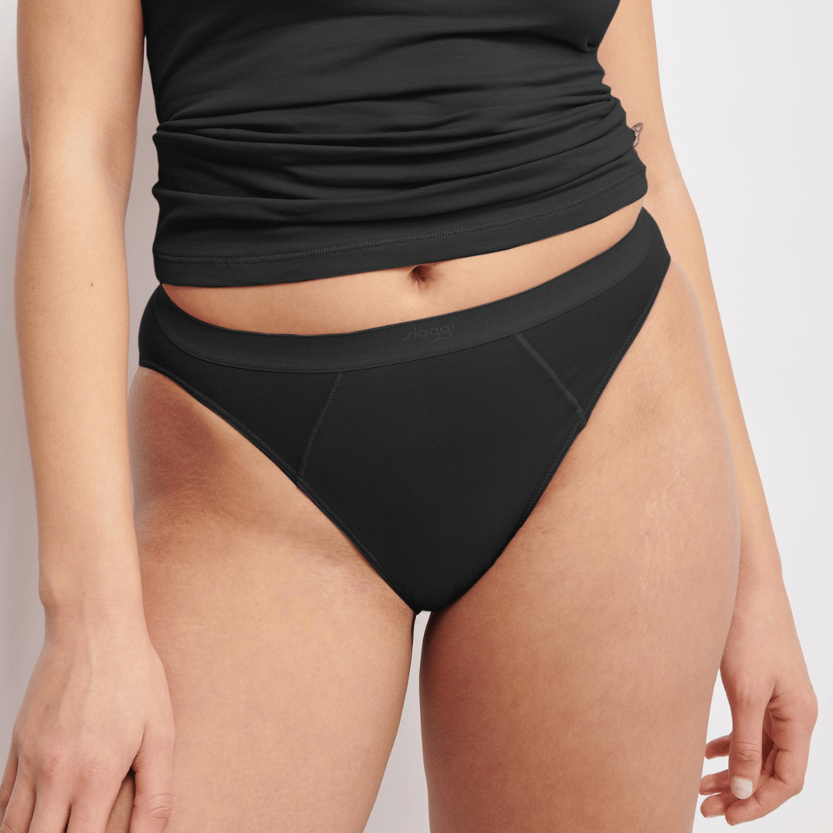 Sloggi Ever Ease tai slip, zwart