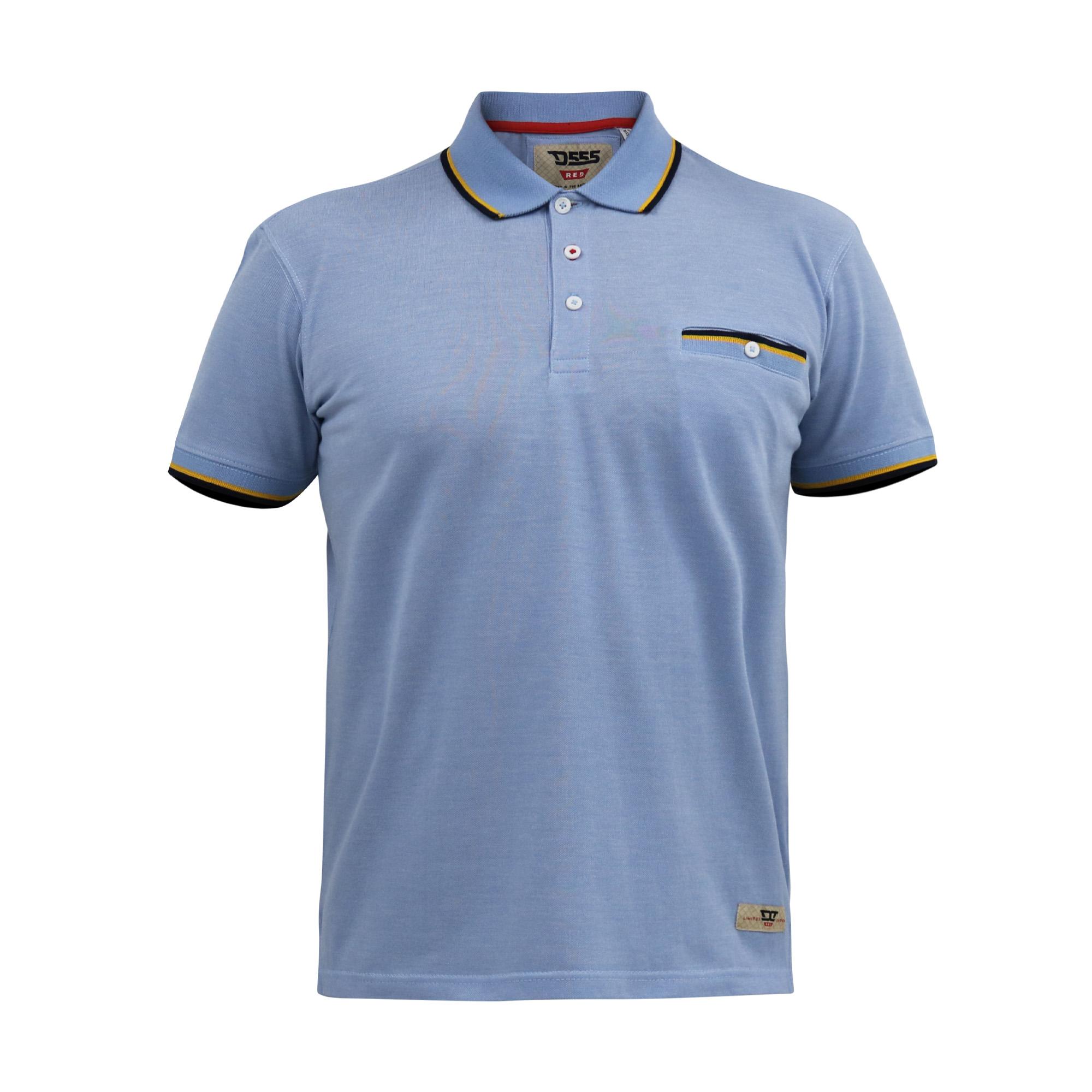 Duke Heren D555 Talbot Pique Jacquard Kingsize Poloshirt 5XL