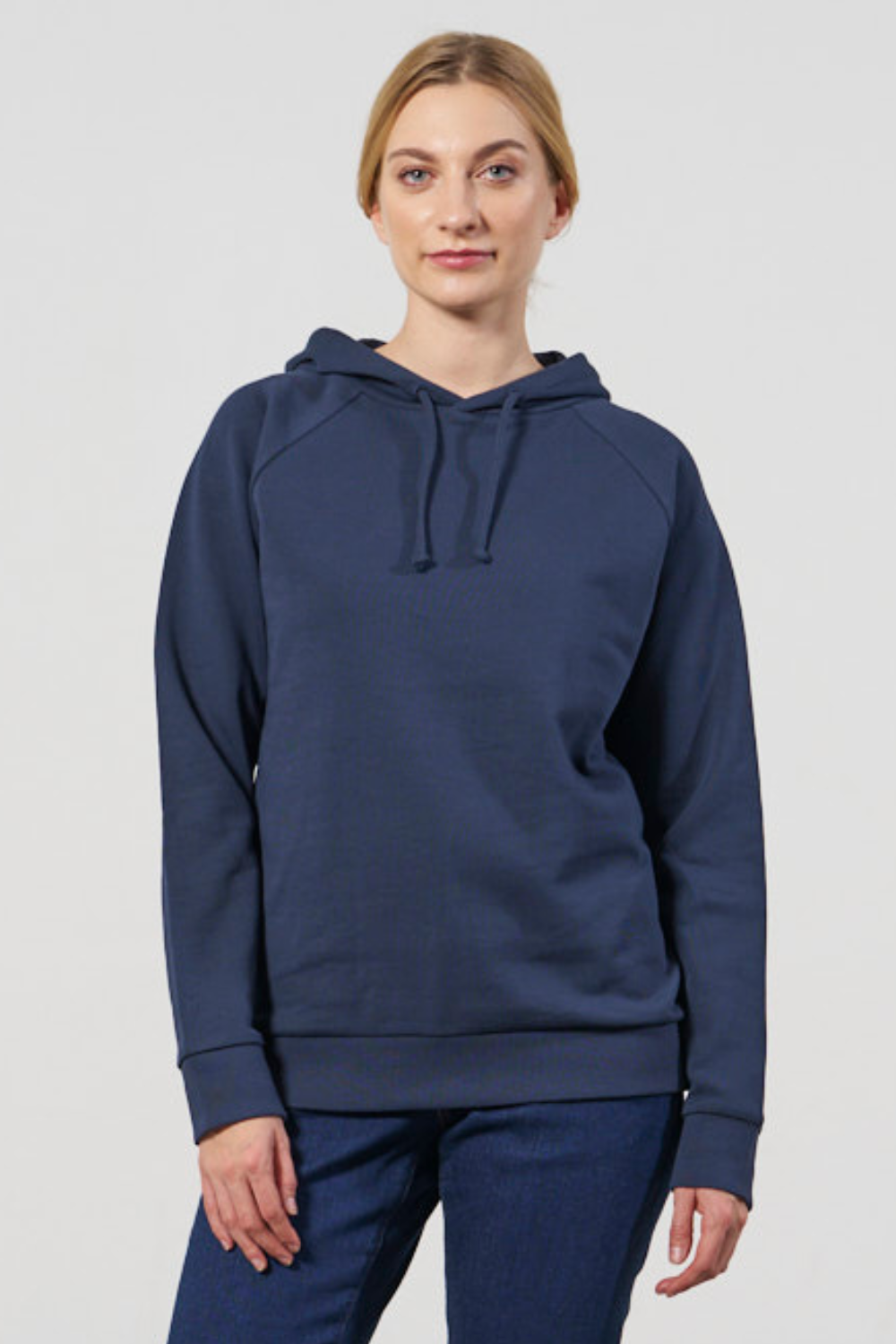 Feuervogl Herren vegan Hoodie Beverly Unisex Marineblau