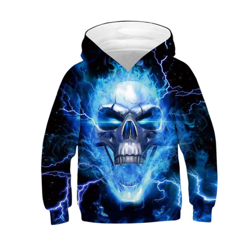 ETST 07 Echte Wolf 3D Hoody Voor Jongens Lente Herfst Een Verscheidenheid Aan Stijlen Kids Hoodies Jassen 4-14 jaar Tieners Kleding 140