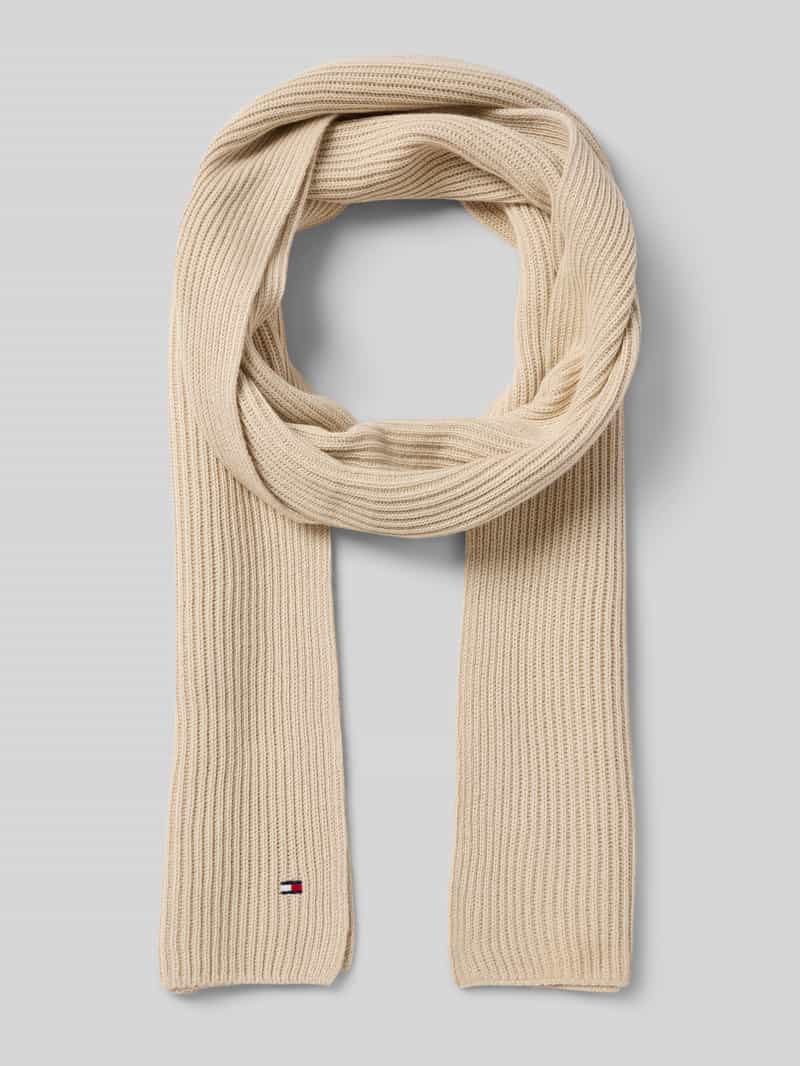 Tommy Hilfiger Gebreide sjaal TH FLAG PIMA COTTON CASH SCARF