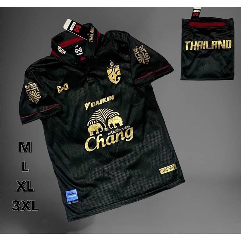 Muay Thai Kick Boxing THAILAND Nationaal Voetbal Voetbal Trainingsshirt Snel Droog Shirt Polo Kraag Polyester Korte Mouw Unisex Heren Dames Uniform XL