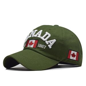 Northwood []Canada Baseball Caps voor Mannen Vrouwen Canada Snapbacks Zomer Zon Vader Hoeden Mannen Trucker Caps 54-60 cm groen