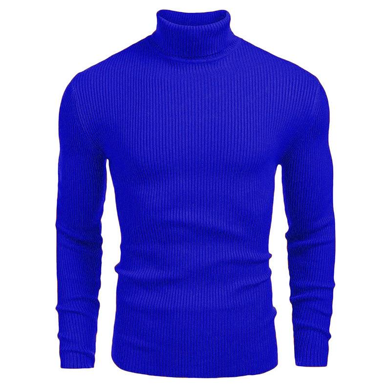 Four Four Heren breiwerk Heren coltrui Herfst en winter Europees en Amerikaans Heren trui Lange mouwen Pullover XXL