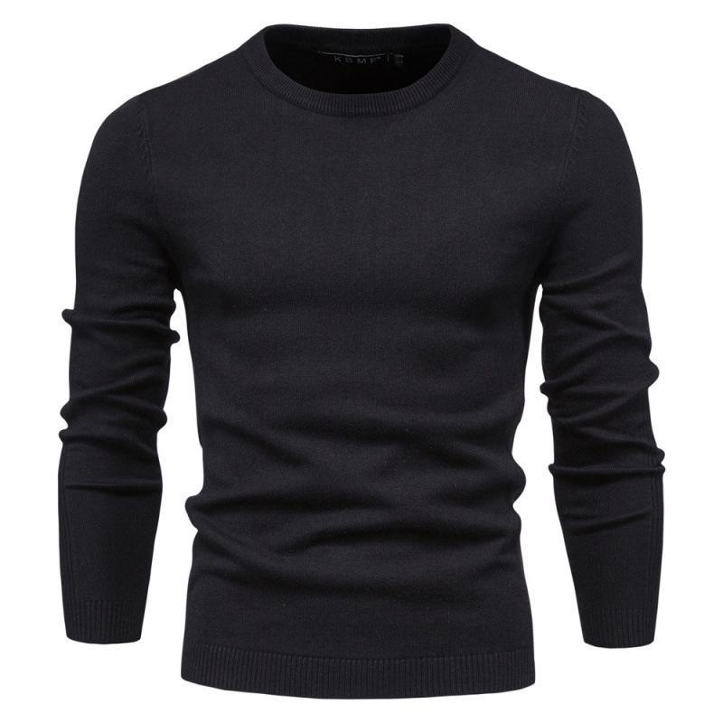 AI Supermarket Heren hoge kraag gebreide pullover trui - Herfst/Winter Casual Collectie M