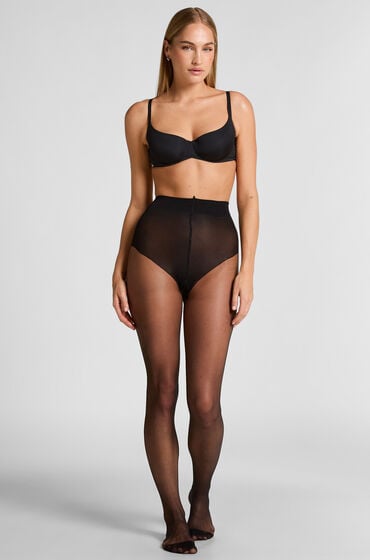 Hunkemöller Panty 15 Denier Core Control Zwart