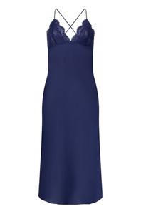 Hunkem&ouml;ller Slipdress Dorothy Blauw