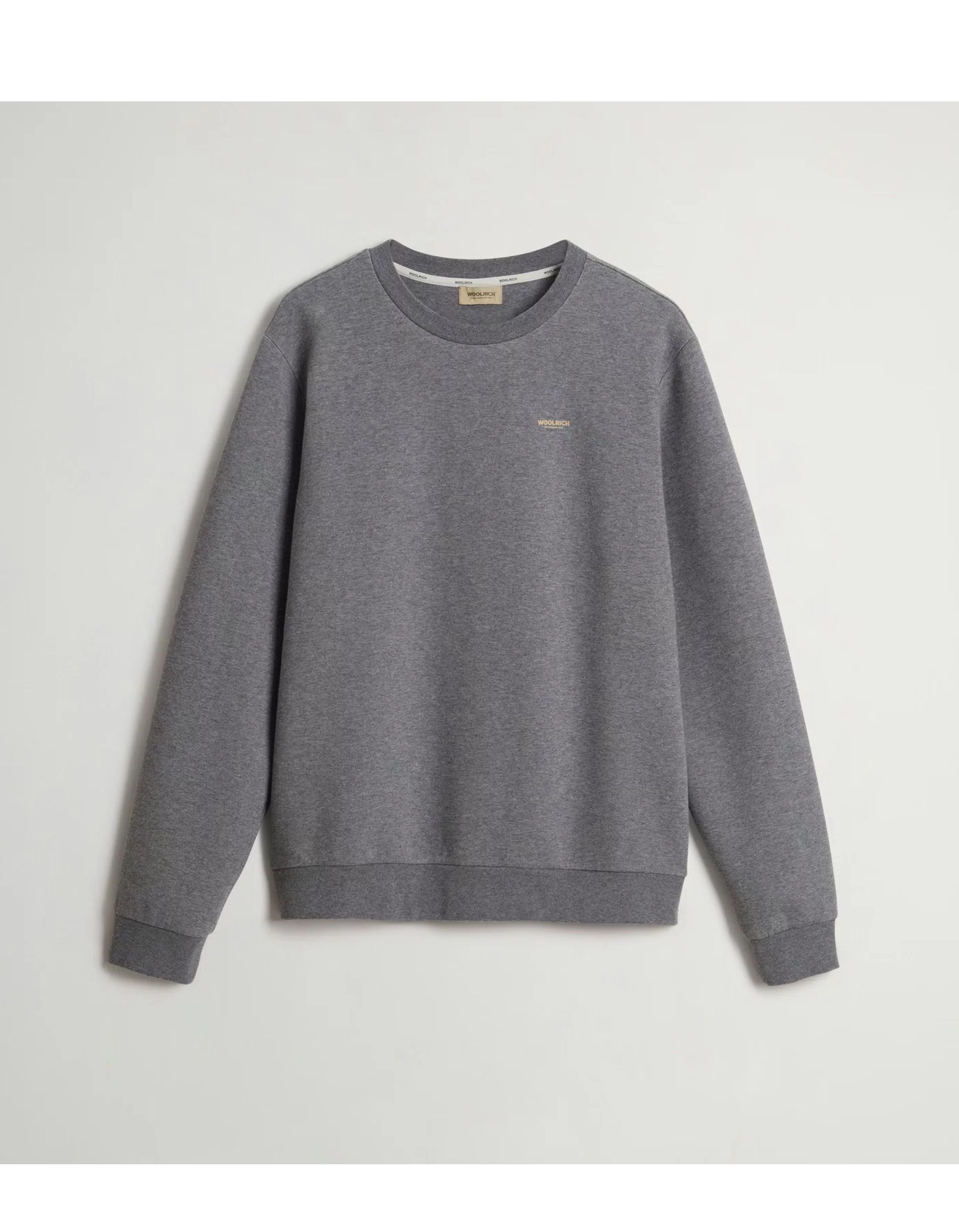 Woolrich Logo interlock crewneck cfwosw2000mrut5195