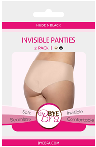 Bye Bra Onzichtbare slip l 2 stuks