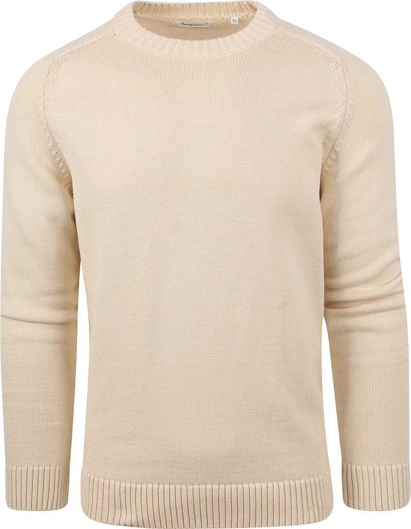 KnowledgeCotton Apparel Pullover Ecru