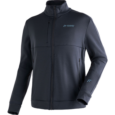 Maier Sports Functioneel shirt Granni M Heren midlayer-jack, ademend en snel drogend, fleece-jack