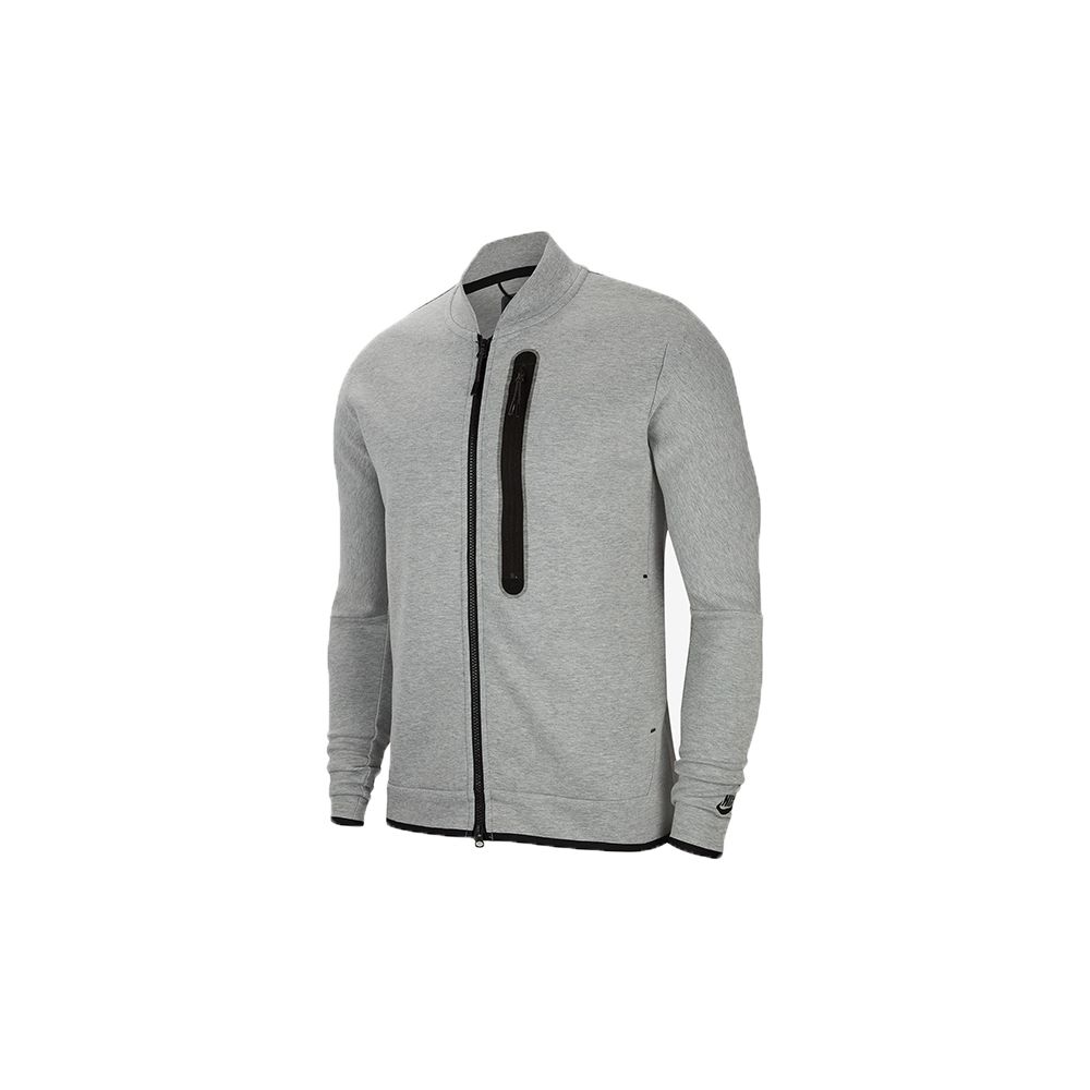 Nike Tech Fleece Long Sleeve Funnel-Neck Jacket Men Jacket Gray CZ1797-063