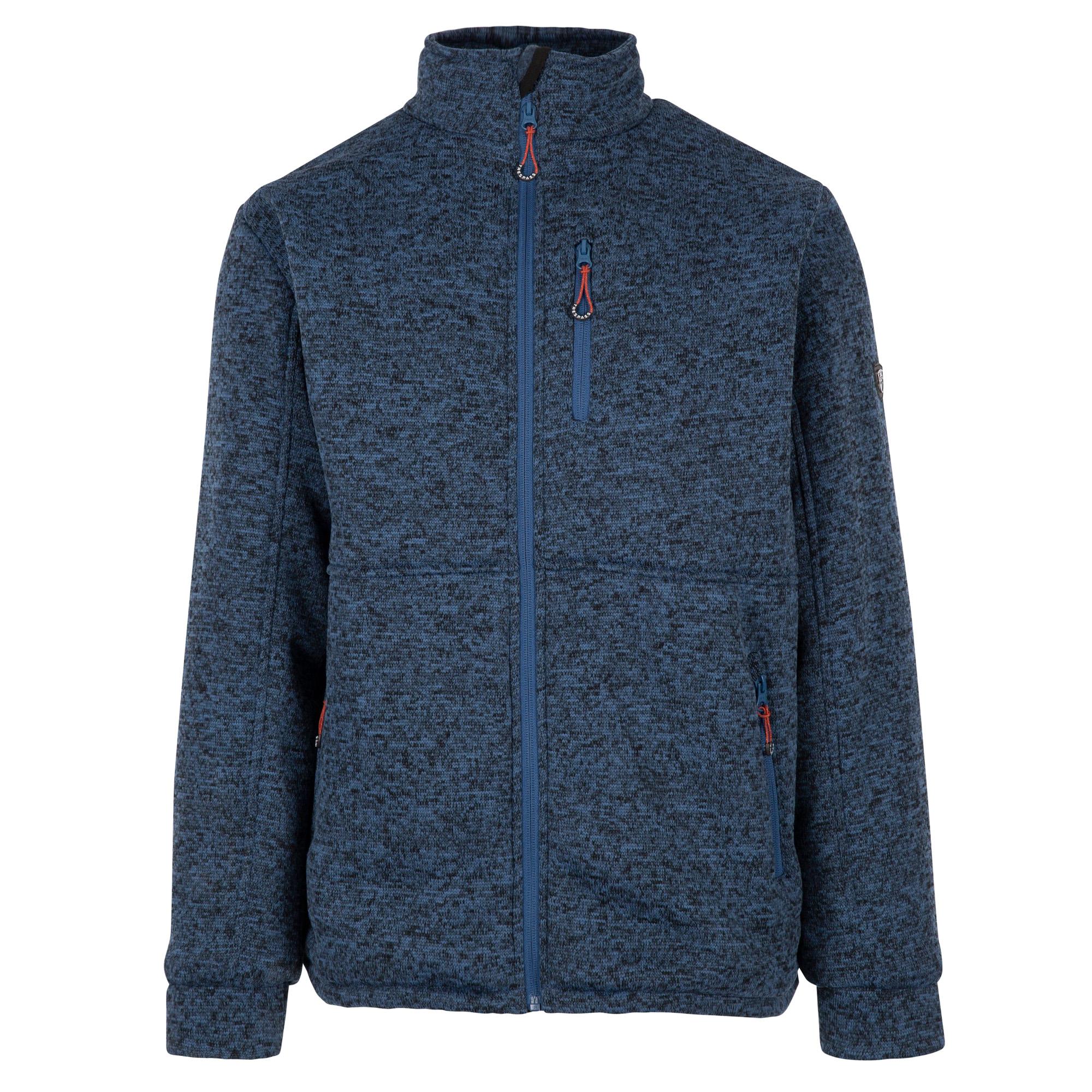Trespass Mens Ampney Marl Fleece Jacket 3XL
