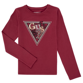 Guess T-Shirt Lange Mouw  LS T-SHIRT W/SEQUINS