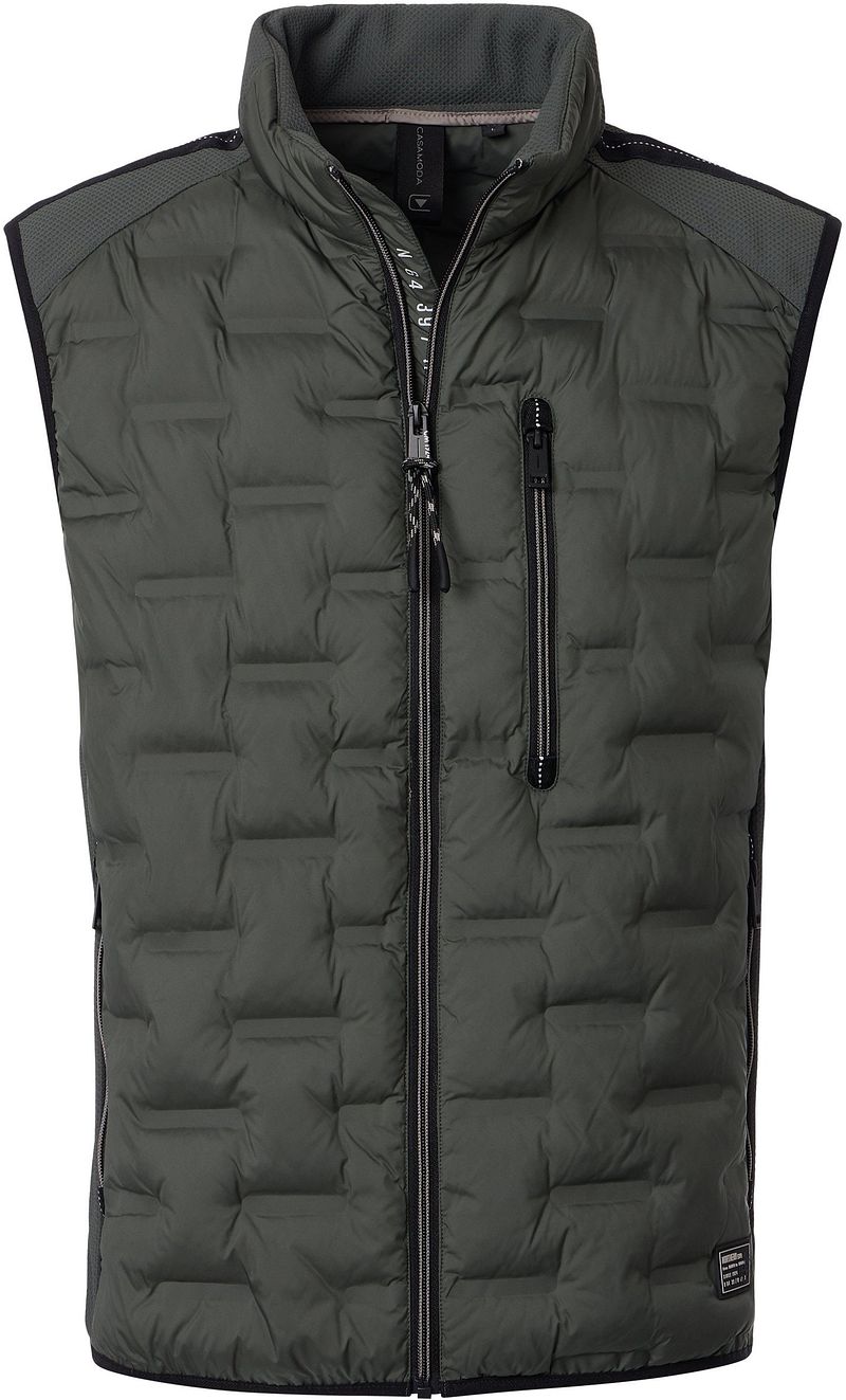 Casa Moda Bodywarmer Squaredpuff Olive