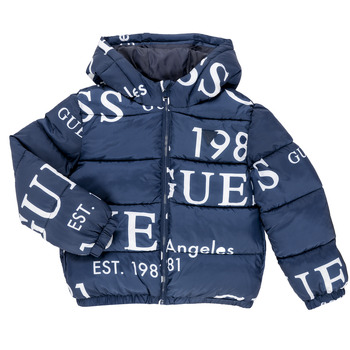 Guess Donsjas  OVERSIZE HOODED LS PUFFER