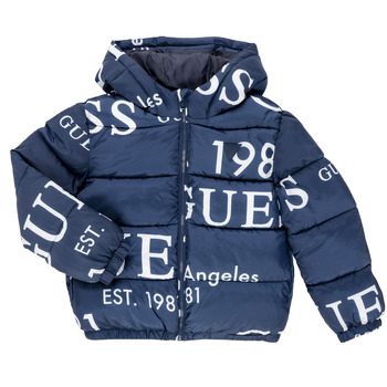 Guess Donsjas  OVERSIZE HOODED LS PUFFER