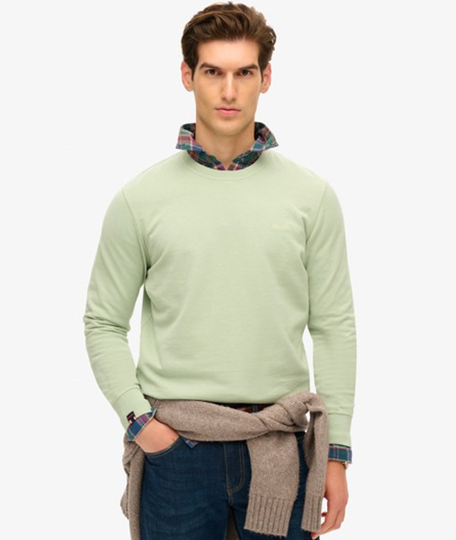 Superdry Classic Essential Sweatshirt Lichtblauw