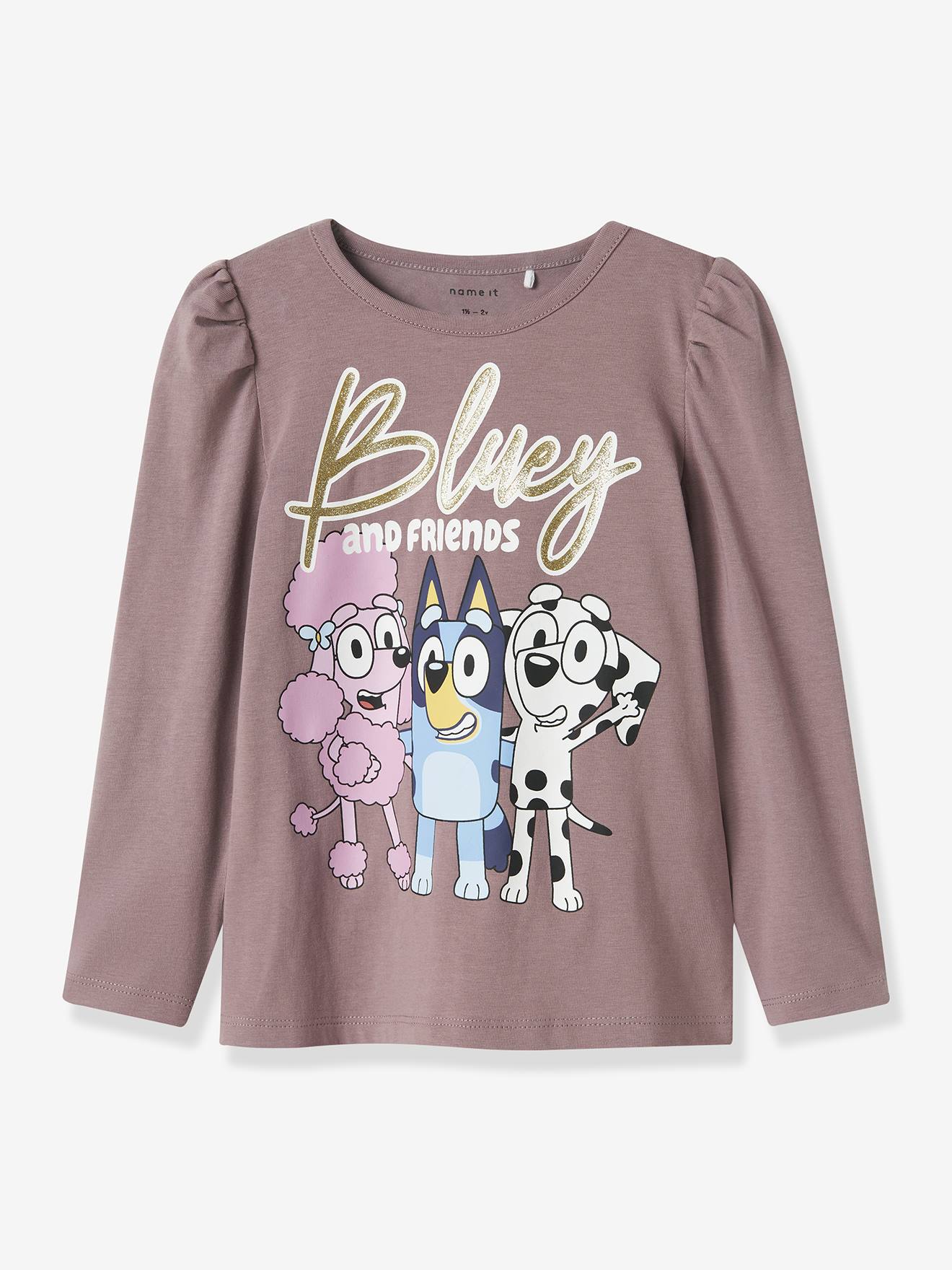 Name It Shirt met lange mouwen NMFARIA BLUEY LS TOP NOOS SKY