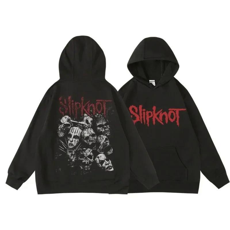 CHARM CLOTHINGS Slipknots Prepare for Hell Tour Mens Rock Hoodie XL