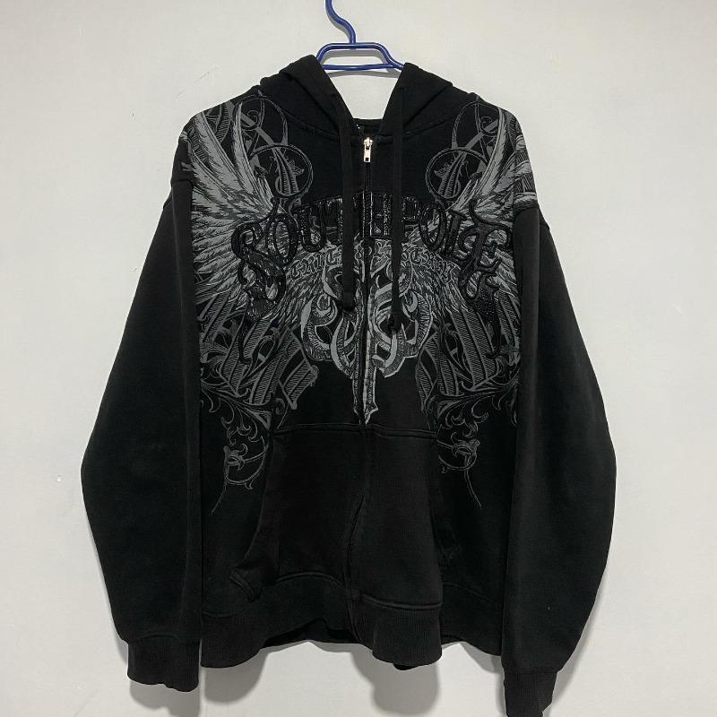 Tinicoo Y2K Street Nieuwe Mode Oversized Trui Hoodie Heren Harajuku Vintage Hip Hop Populair Casual Sportief Trui met Capuchon M