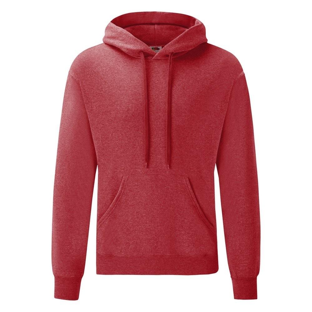 Fruit Of The Loom Mens Hooded Sweatshirt / Hoodie XL
