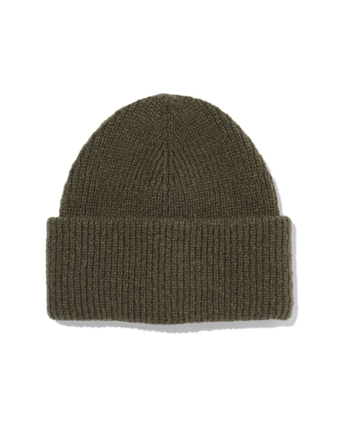 051 Heren Beanie Donkergroen