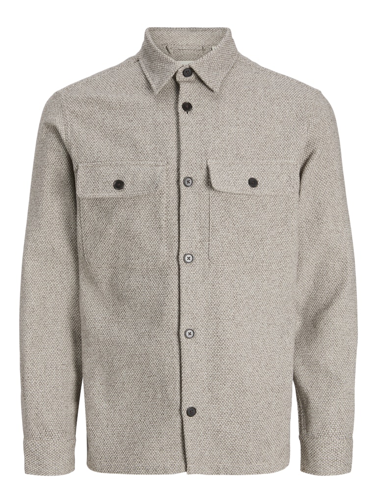 Jack & Jones Jprrayle melange solid ls overshi jnr dessin