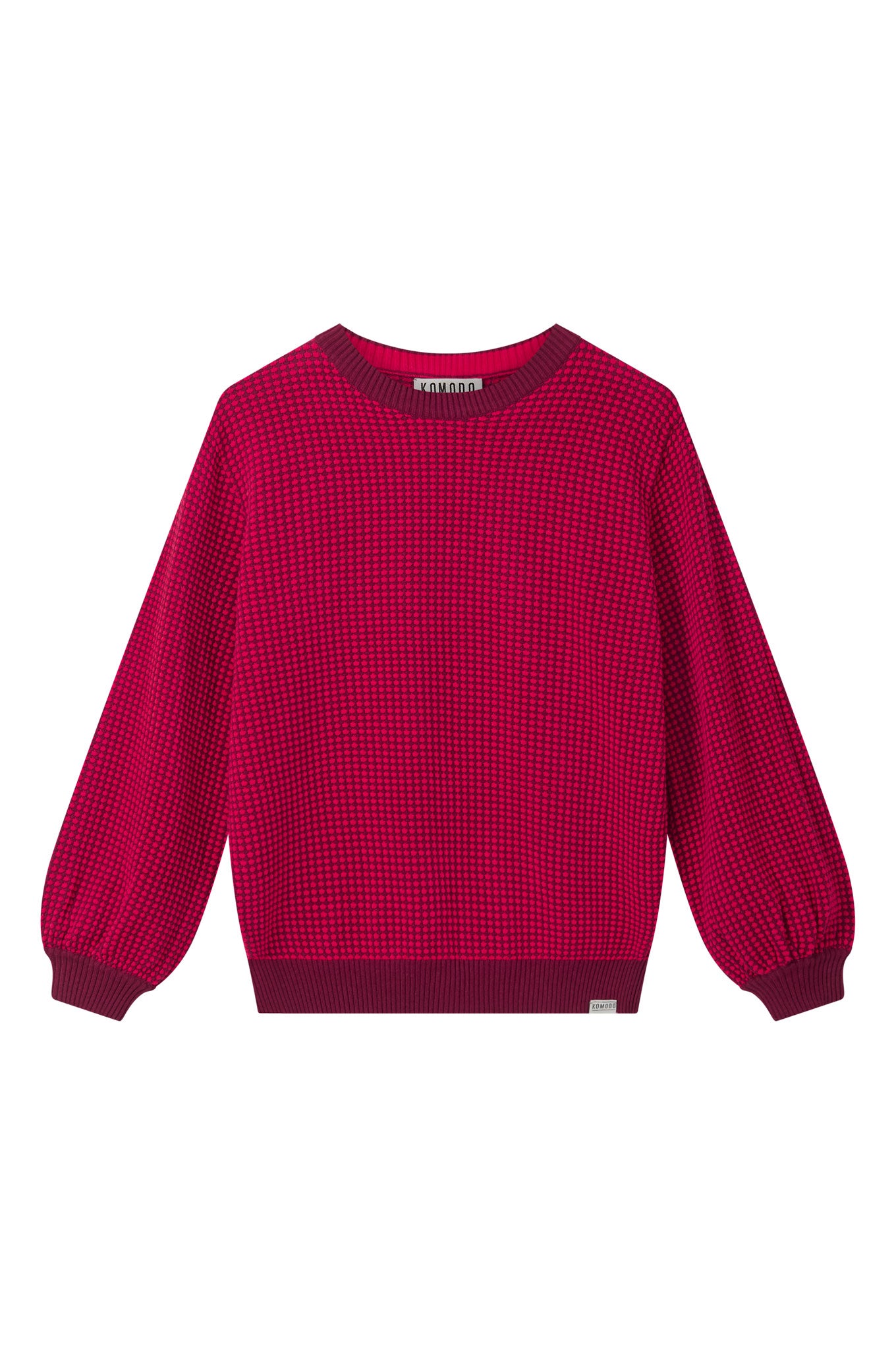 KOMODO Damen vegan Pullover Hope Wine