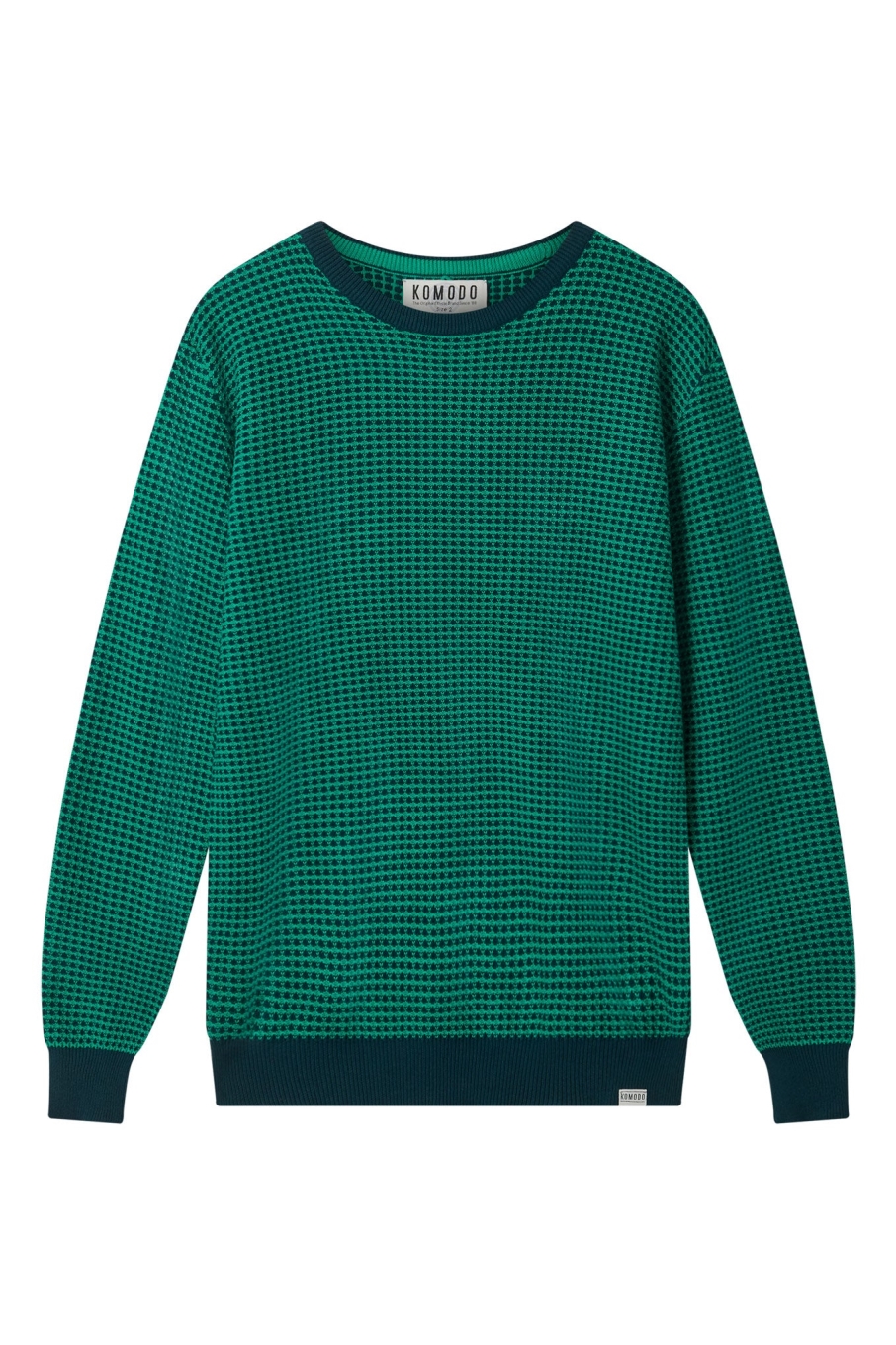 KOMODO Herren vegan Pullover Hasan Teal