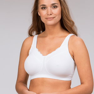 Trof&eacute; Linnea BH zonder beugel, wit