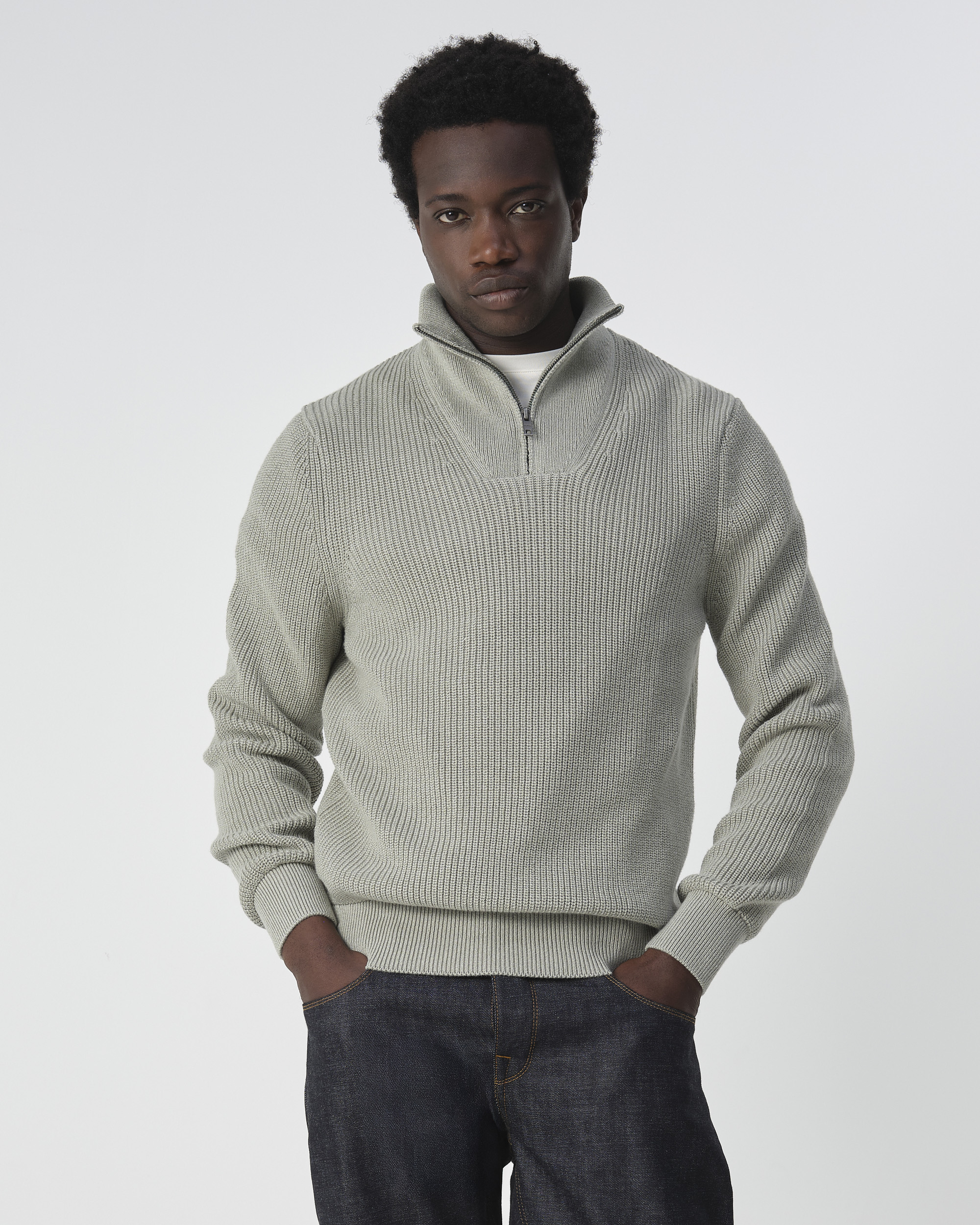 J.C. Rags Bernardo pullover half zip