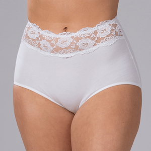 Trof&eacute; 2-Pack maxi slip, wit