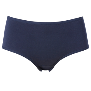 Trof&eacute; Cotton midi slip, blauw