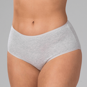 Trof&eacute; Cotton midi slip, grijs