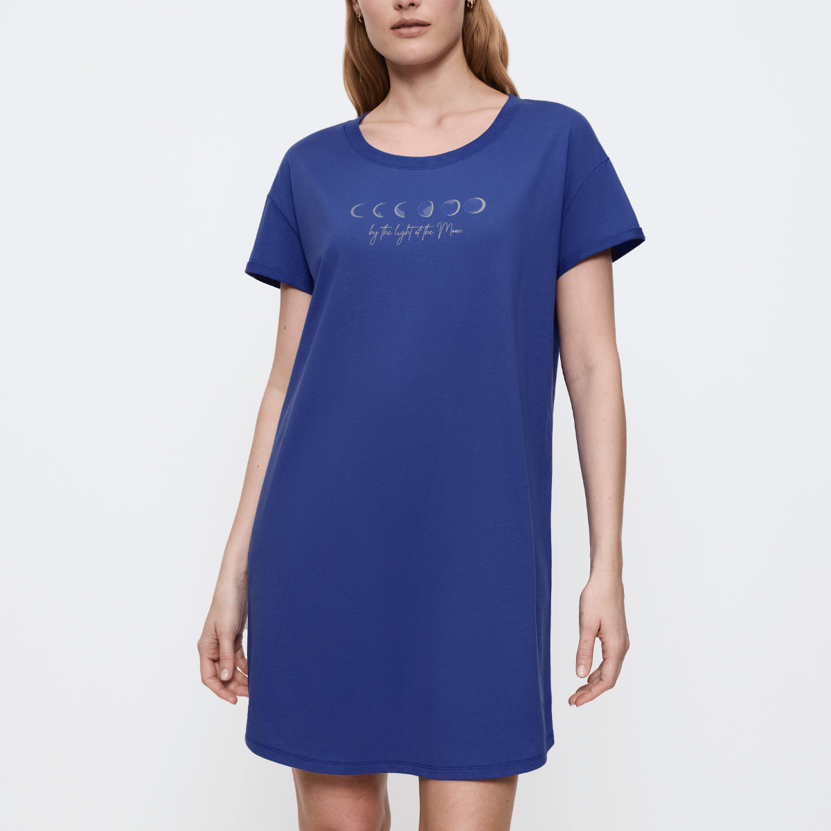 Triumph nachtjapon, blauw