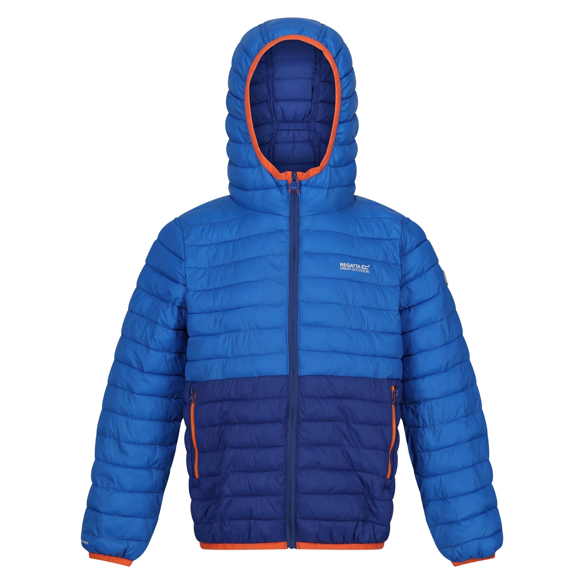 Regatta Gewatteerd kinder/kinder hillpack ii colour block jacket