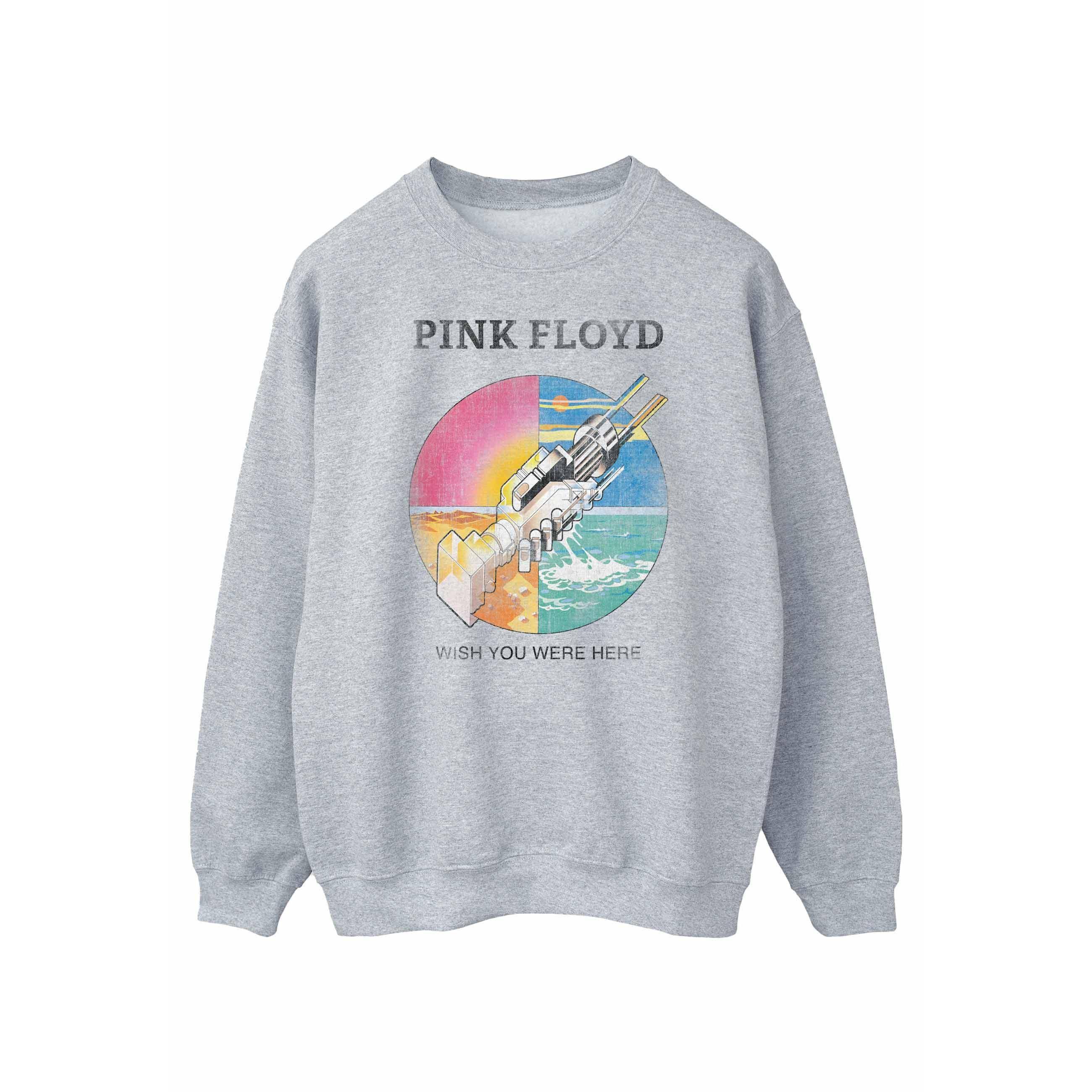 Pink Floyd Heren Wish You Were Here Sweatshirt XXL grijs