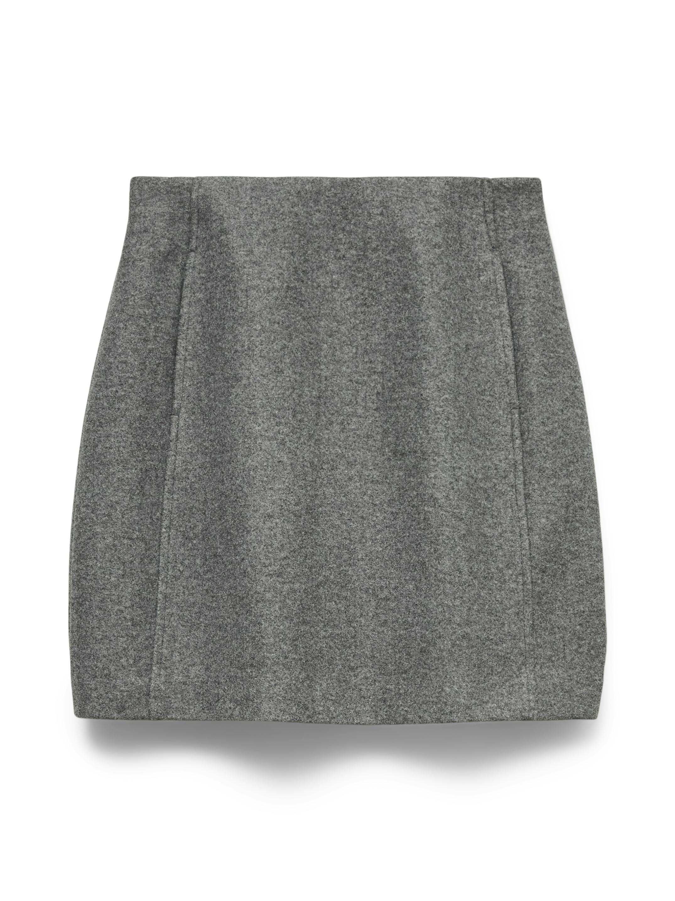 Vero Moda vmfortuneallison hw short skirt ga 10253954 medium grey