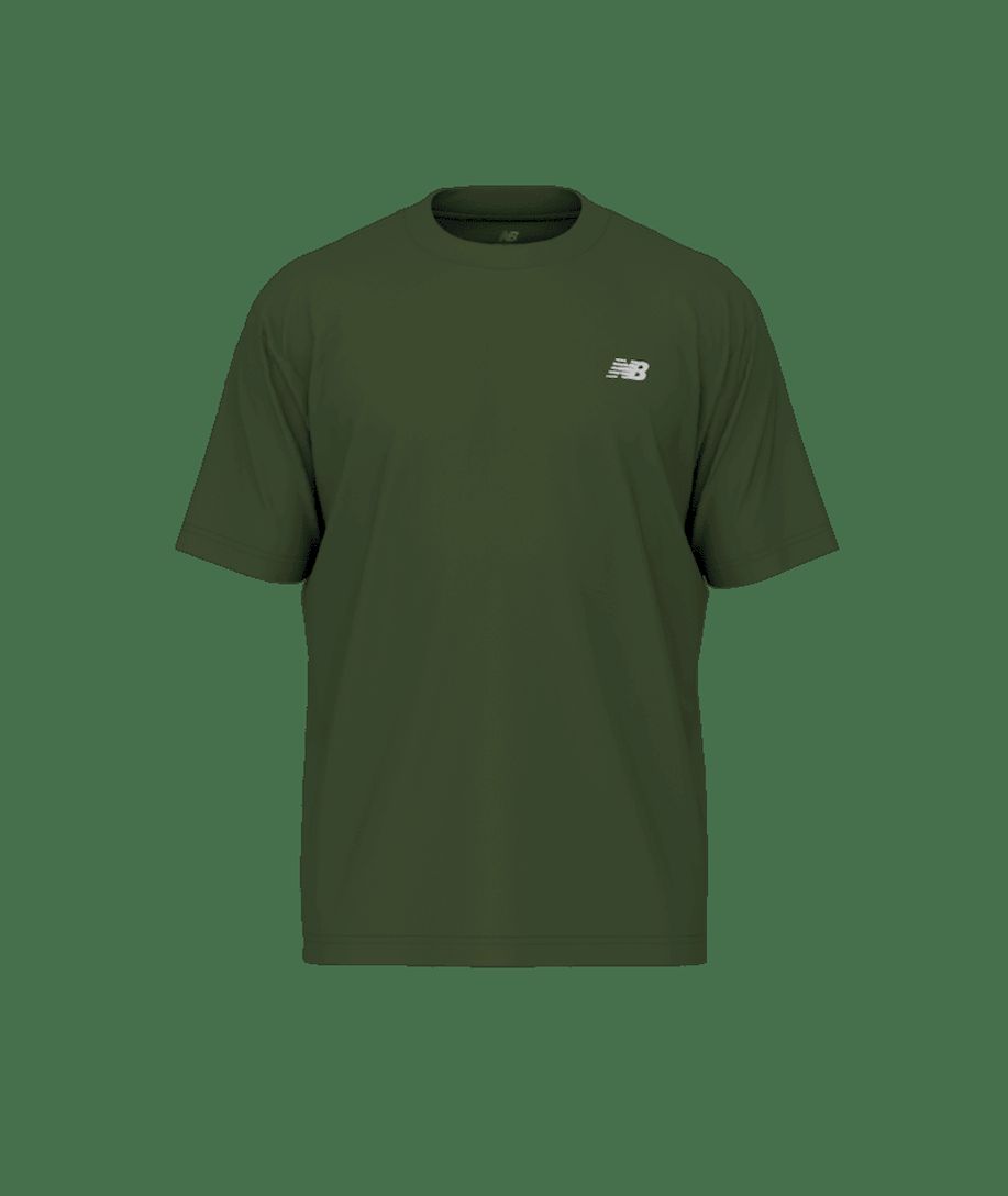 New Balance sport essentials cotton t-shirt sport t-shirt korte mouw heren -