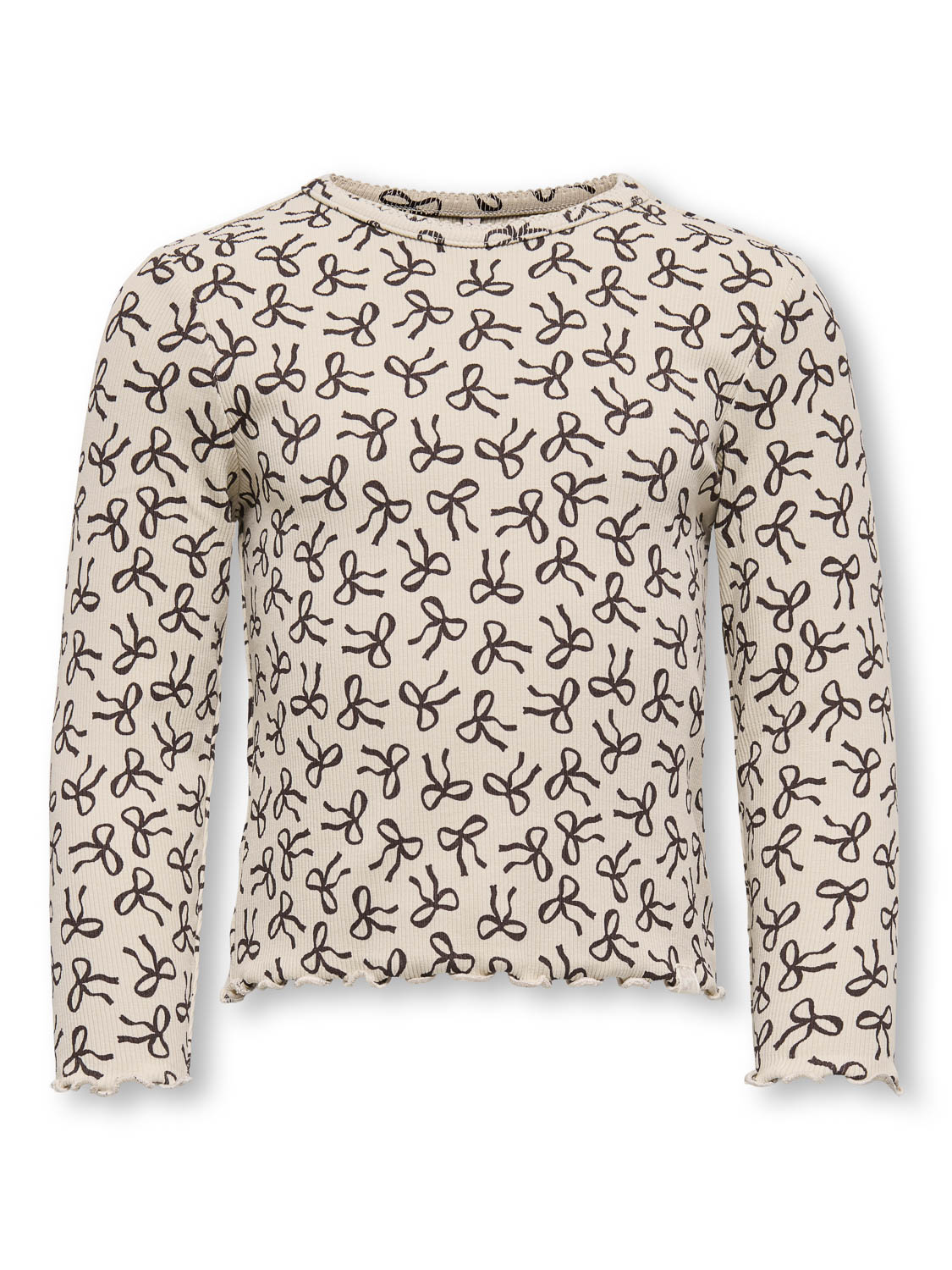 Only Kids Kmgtrinny Life Aop Ls O-nck Top Jrs: