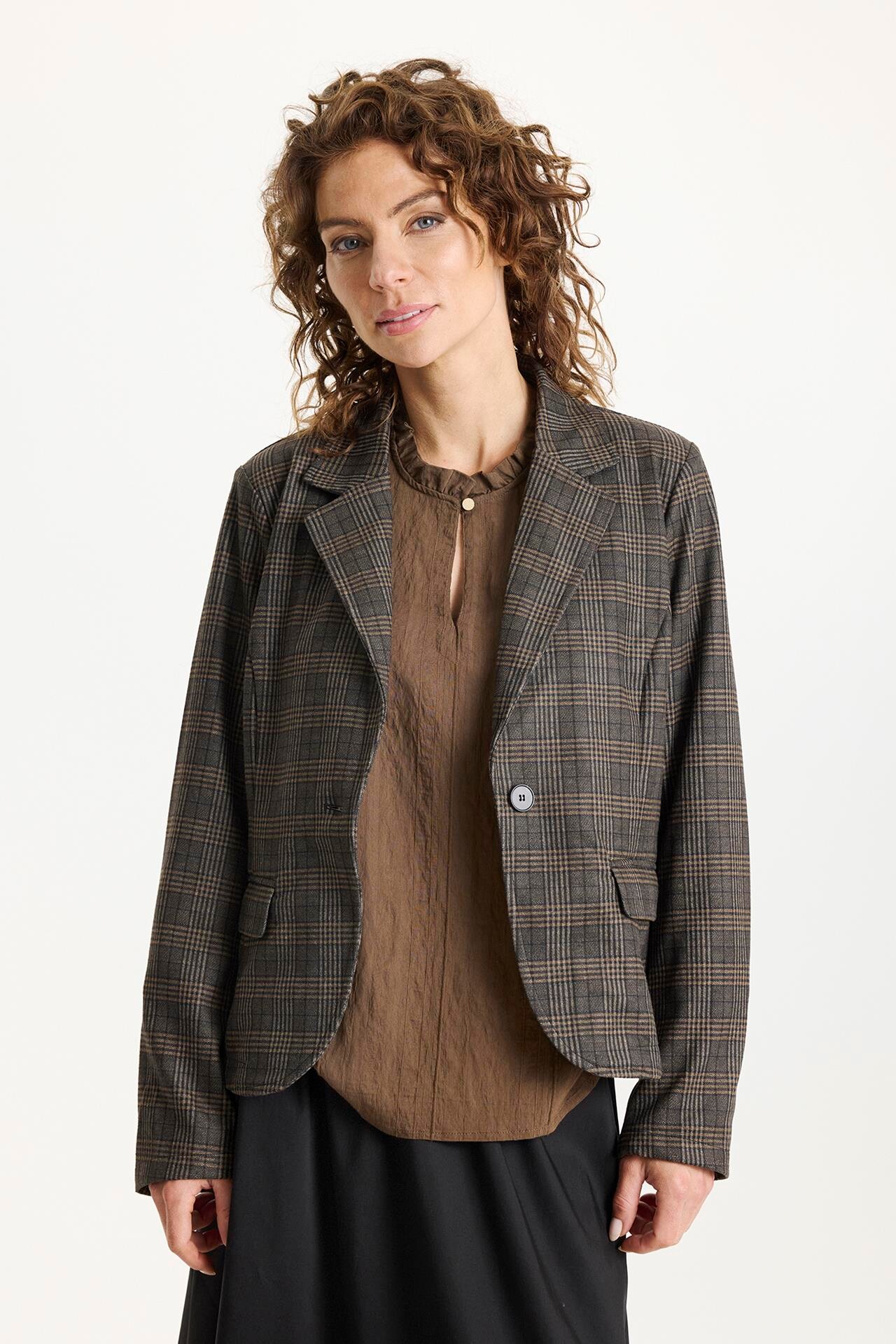 IN FRONT NETE BLAZER 16817 801 (Brown 801)