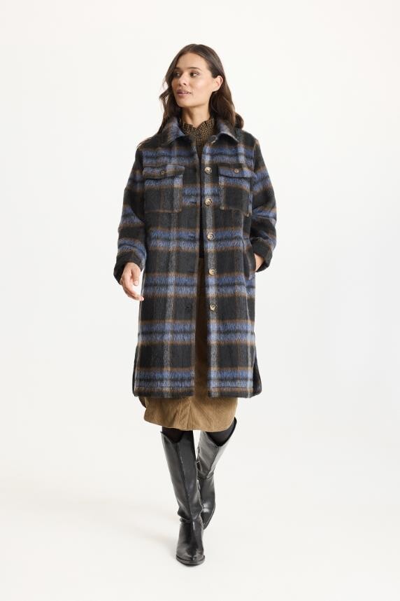 IN FRONT CARRIE COAT 16803 801 (Burgondy 295)