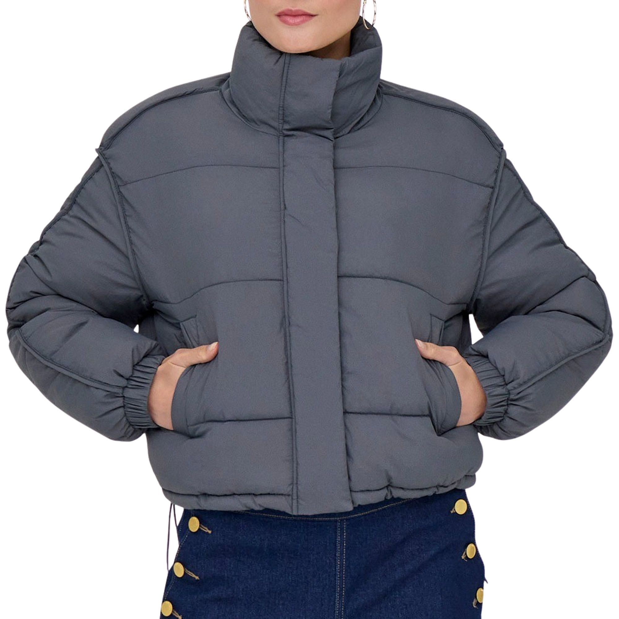 Only Lelliehort Puffer Winterjas Dames