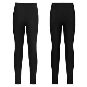 IEFiEL Stijlvolle schaatskleding voor kinderen, elastische tailleband, elastische dans, lange broek, legging 5-6 Years